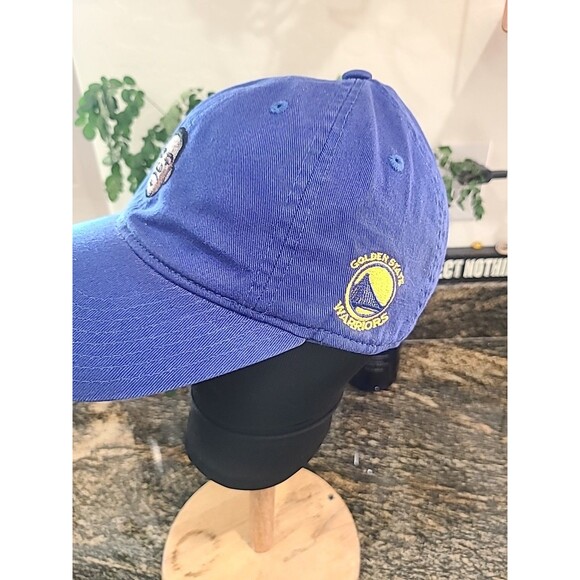 Golden State Warriors Kevin Durant KD Adidas NBA Distressed Hat Logo Casual - Picture 4 of 5